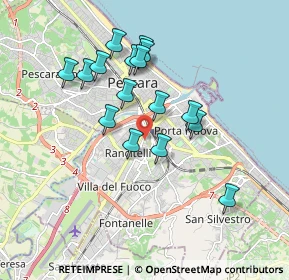 Mappa Via Cetteo Ciglia, 65128 Pescara PE, Italia (1.6925)