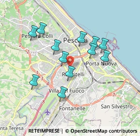 Mappa Via Sacco, 65128 Pescara PE, Italia (1.71167)