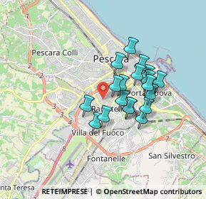 Mappa Via Sacco, 65128 Pescara PE, Italia (1.38)