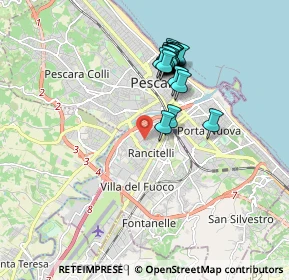 Mappa Via Sacco, 65128 Pescara PE, Italia (1.703)