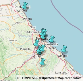 Mappa Via Sacco, 65128 Pescara PE, Italia (9.80692)