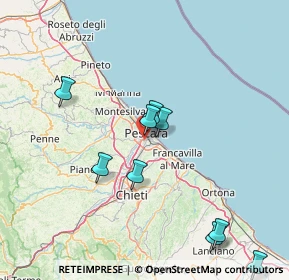 Mappa Via Sacco, 65128 Pescara PE, Italia (25.80833)