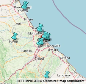 Mappa Via Sacco, 65128 Pescara PE, Italia (14.43)