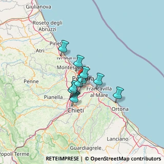 Mappa Via Sacco, 65128 Pescara PE, Italia (8.09909)
