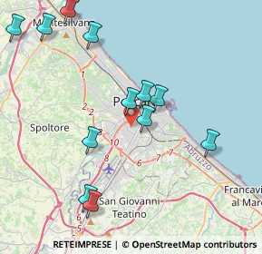 Mappa Via Sacco, 65128 Pescara PE, Italia (4.58)