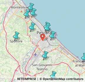 Mappa Via Sacco, 65128 Pescara PE, Italia (4.9575)