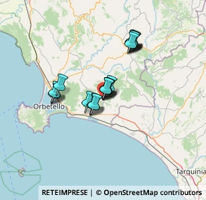 Mappa Via Collacchioni, 58011 Capalbio GR, Italia (10.45)