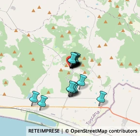 Mappa Via Collacchioni, 58011 Capalbio GR, Italia (1.9705)