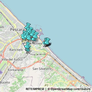 Mappa Piazza le Laudi, 65129 Pescara PE, Italia (1.5025)