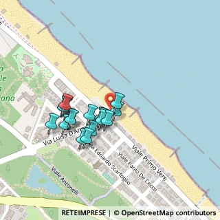 Mappa Piazza le Laudi, 65129 Pescara PE, Italia (0.185)