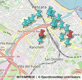 Mappa Via Vezzola, 65128 Pescara PE, Italia (0.9395)