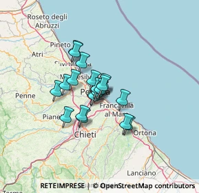 Mappa Viale G. Marconi, 65100 Pescara PE, Italia (8.6385)