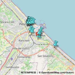 Mappa Viale Gabriele D'Annunzio, 65121 Pescara PE, Italia (1.515)