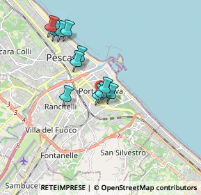 Mappa Viale Gabriele D'Annunzio, 65121 Pescara PE, Italia (1.58636)