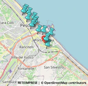 Mappa Viale Gabriele D'Annunzio, 65121 Pescara PE, Italia (1.61857)