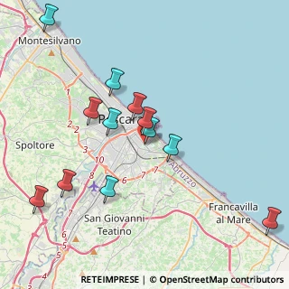 Mappa Viale G. Marconi, 65121 Pescara PE, Italia (4.29417)
