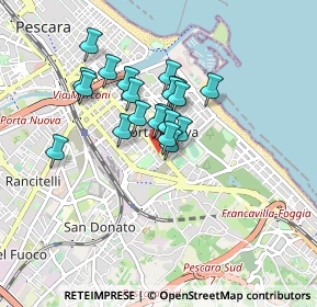 Mappa Viale G. Marconi, 65100 Pescara PE, Italia (0.648)