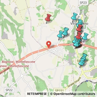 Mappa Strada Mazzatosta, 01030 Vitorchiano VT, Italia (1.36154)
