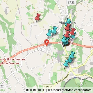 Mappa Via degli Oleandri, 01030 Vitorchiano VT, Italia (1.04815)