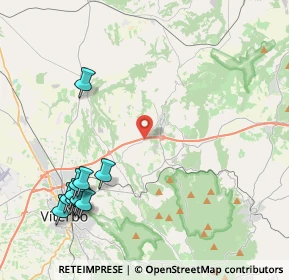 Mappa Via degli Oleandri, 01030 Vitorchiano VT, Italia (5.51727)