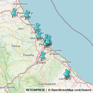 Mappa Via G. D'Annunzio, 65100 Pescara PE, Italia (14.53545)