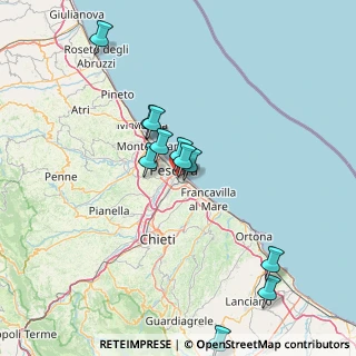 Mappa Via G. D'Annunzio, 65100 Pescara PE, Italia (14.69182)