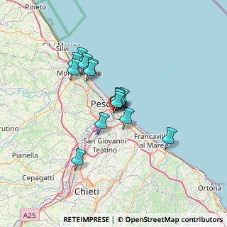 Mappa Via G. D'Annunzio, 65100 Pescara PE, Italia (5.25667)