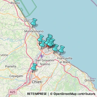 Mappa Via G. D'Annunzio, 65100 Pescara PE, Italia (3.62364)