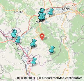 Mappa SP 18, 05035 Terni TR, Italia (8.2735)