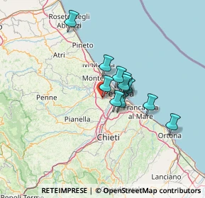Mappa Via de Cesaris U., 65010 Spoltore PE, Italia (9.34333)
