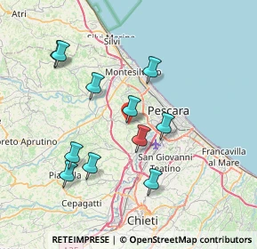 Mappa Via de Cesaris U., 65010 Spoltore PE, Italia (7.50818)