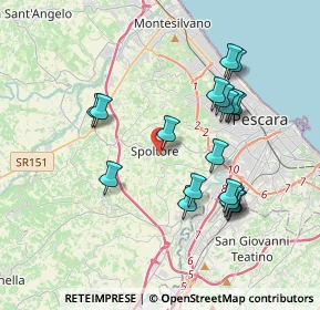 Mappa Via de Cesaris U., 65010 Spoltore PE, Italia (3.78526)