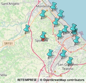 Mappa Via de Cesaris U., 65010 Spoltore PE, Italia (4.53133)