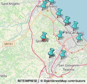 Mappa Via de Cesaris U., 65010 Spoltore PE, Italia (4.77077)