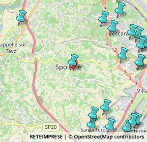 Mappa Via de Cesaris U., 65010 Spoltore PE, Italia (3.504)