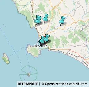 Mappa F63W+62, 58015 Orbetello GR, Italia (8.04273)