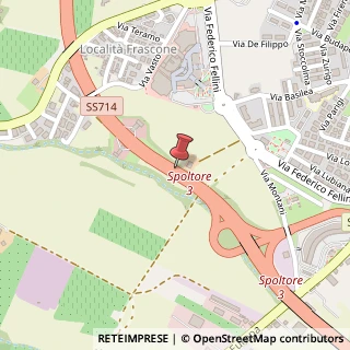 Mappa Via Oristano, 3, 65010 Spoltore, Pescara (Abruzzo)