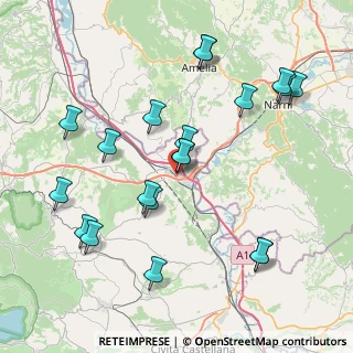 Mappa Via Containo, 01028 Orte VT, Italia (9.144)