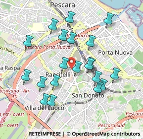 Mappa Via Salara Vecchia, 65128 Pescara PE, Italia (0.9565)
