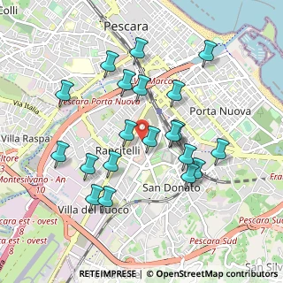 Mappa Strada Comunale Piana, 65100 Pescara PE, Italia (0.9565)