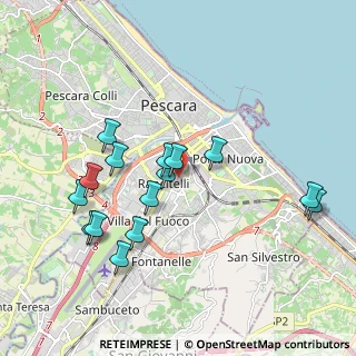 Mappa Strada Comunale Piana, 65100 Pescara PE, Italia (1.996)