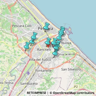 Mappa Strada Comunale Piana, 65100 Pescara PE, Italia (1.18583)