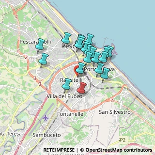 Mappa Strada Comunale Piana, 65100 Pescara PE, Italia (1.439)
