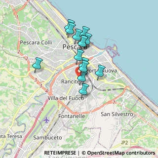 Mappa Strada Comunale Piana, 65100 Pescara PE, Italia (1.47)