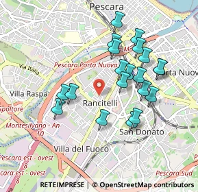 Mappa V.Tavo R, 65128 Pescara PE, Italia (0.9055)