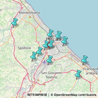 Mappa Via Lago di Navelli, 65128 Pescara PE, Italia (3.54545)