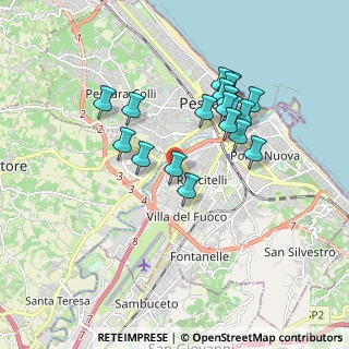 Mappa Via Lago di Navelli, 65128 Pescara PE, Italia (1.70263)