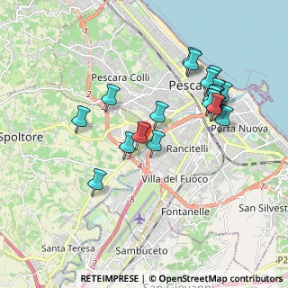Mappa Viale Europa, 65010 Villa Raspa PE, Italia (1.9355)