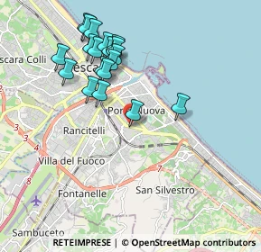 Mappa Piazza Ettore Troilo, 65126 Pescara PE, Italia (2.00105)