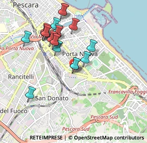 Mappa Piazza Ettore Troilo, 65126 Pescara PE, Italia (0.965)